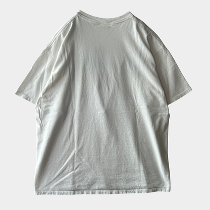 00's Disney Summer Days くまのプーさん キャラクターTシャツ 白 (L)/C1052T-SO