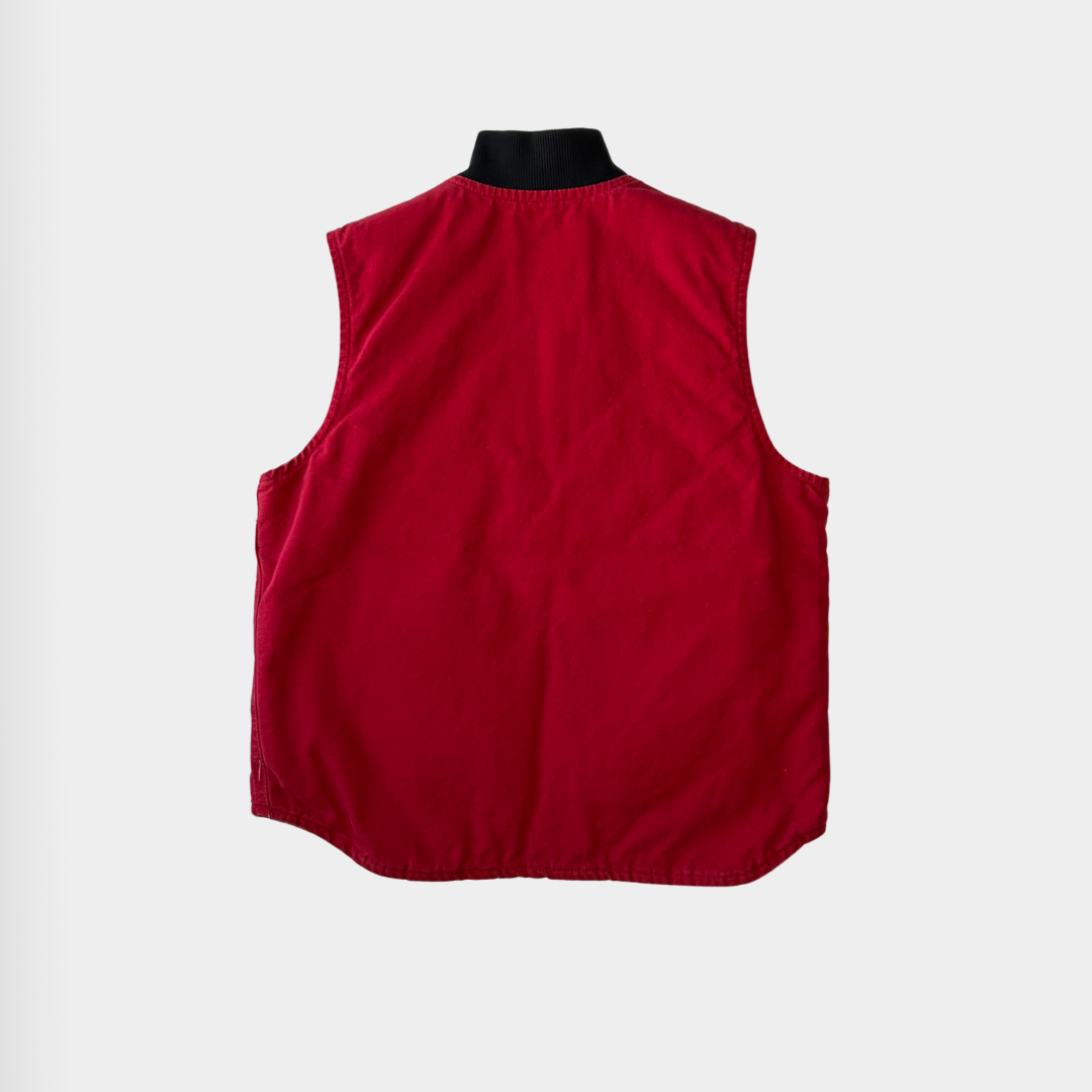 00's Carhartt カーハート ダックベスト レッド (M-Regular) /B0799V 00's Carhartt カーハート ダックベスト レッド (M-Regular) /B0799V