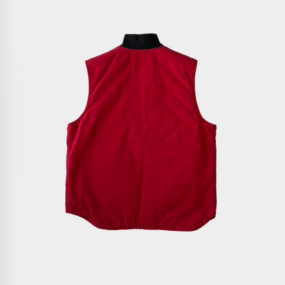 00's Carhartt カーハート ダックベスト レッド (M-Regular) /B0799V 00's Carhartt カーハート ダックベスト レッド (M-Regular) /B0799V