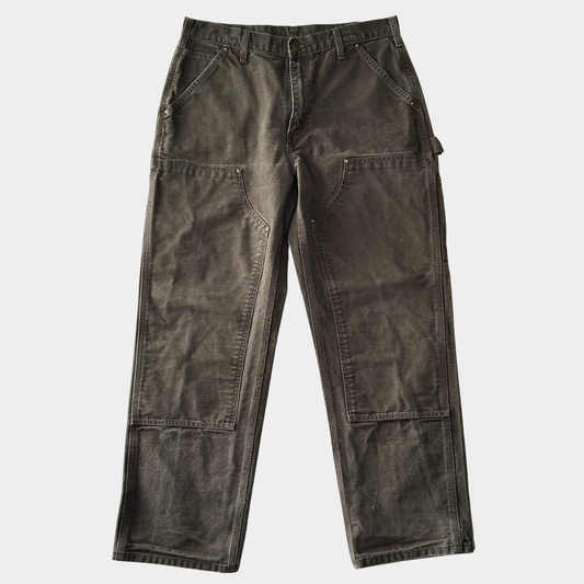 00's carhartt double knee pants カーハート ダブルニー パンツ ブラウン (33 30)/A8358P-SO