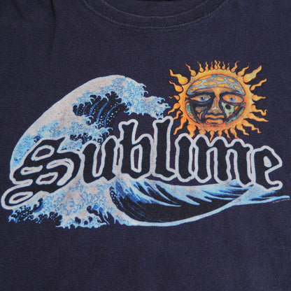 00's Sublime Everything Under The Sun バンドTシャツ 紺(不明)/A3587T-SO