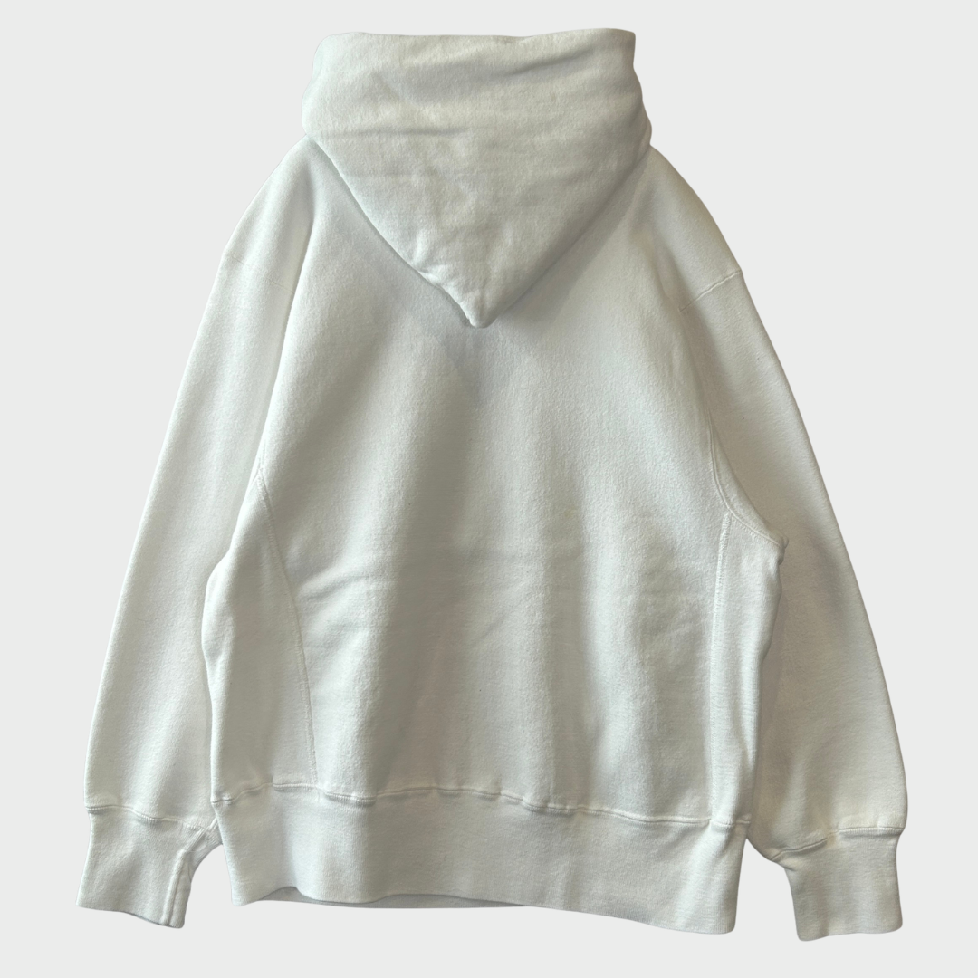 80's Champion チャンピオン Reverse Weave リバースウィーブ トリコタグ JOHNSON&WALES カレッジ スウェットフーディー パーカー  白 (M) /A1521R-SO