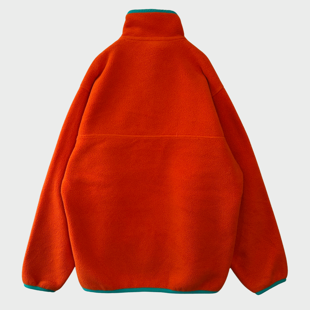 00's Patagonia シンチラスナップT フリースプルオーバー オレンジ  (XS)/A8759F-SO