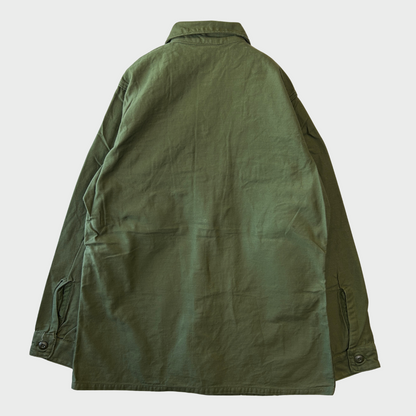 70's US ARMY ユーティリティーシャツ OG 107 ミリタリー カーキ (M)/A7736SH-SO