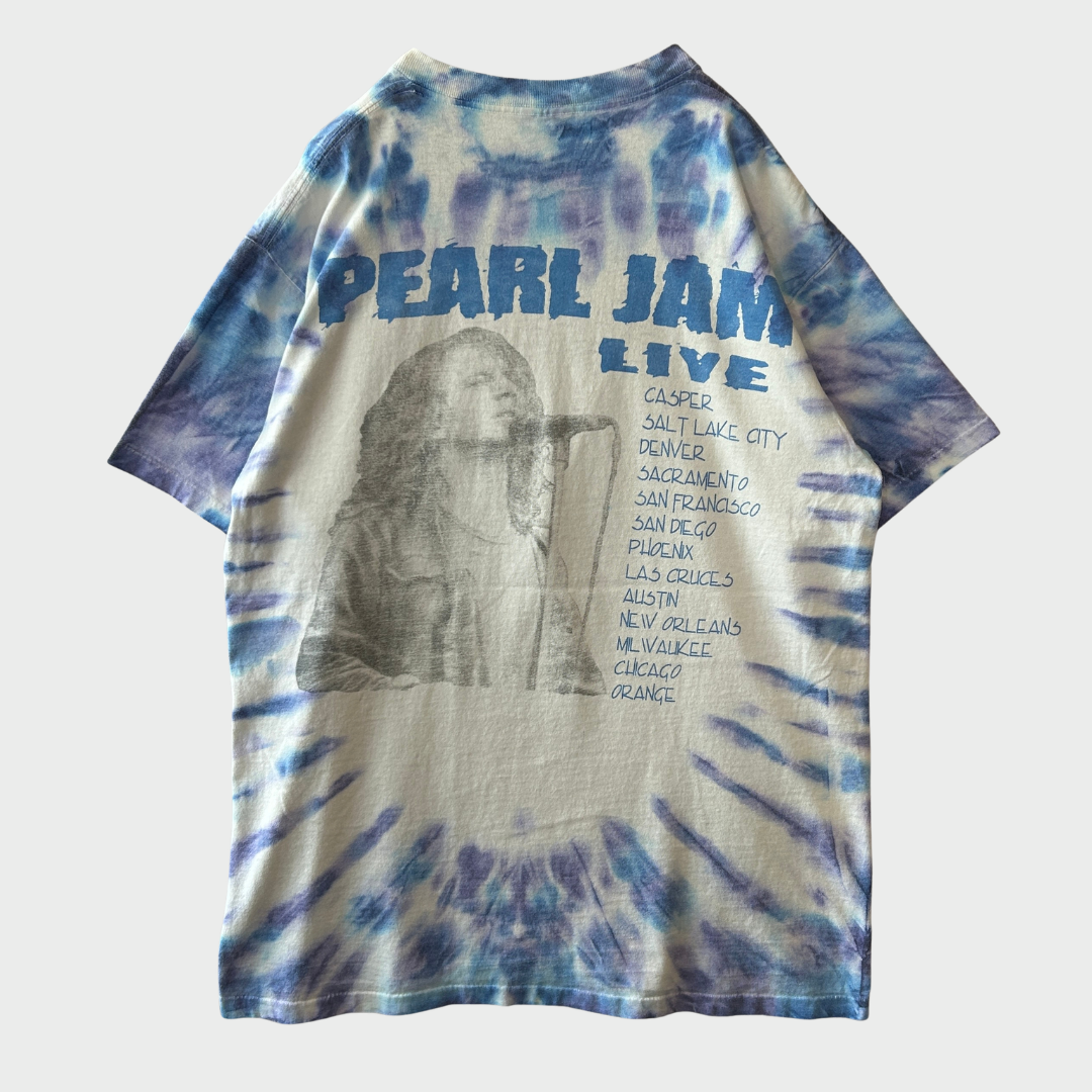 90's ONEITA Pearl Jam パールジャム Vitalogy タイダイ柄 ツアーTシャツ (L) /A6670T-SO