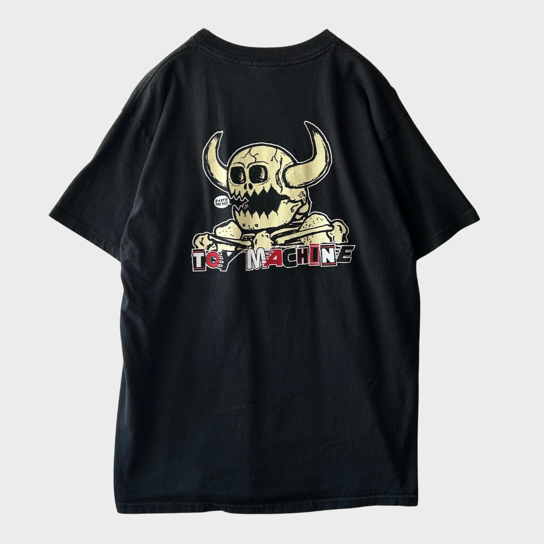 00's Independent × Toy Machine インディペンデント トイマシーン コラボTシャツ 黒 (XL)/B3054T-SO