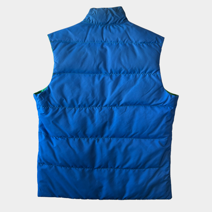 80's GERRY リバーシブルダウンベスト グリーン/ブルー(L)/C0249V-SO