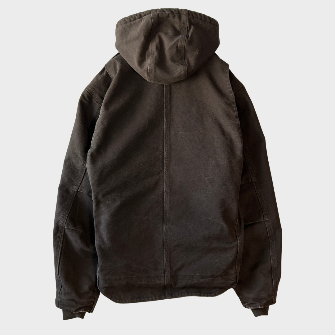 00's Carhartt シエラジャケット J141 DKB ダークブラウン (S)/A9807J-SO