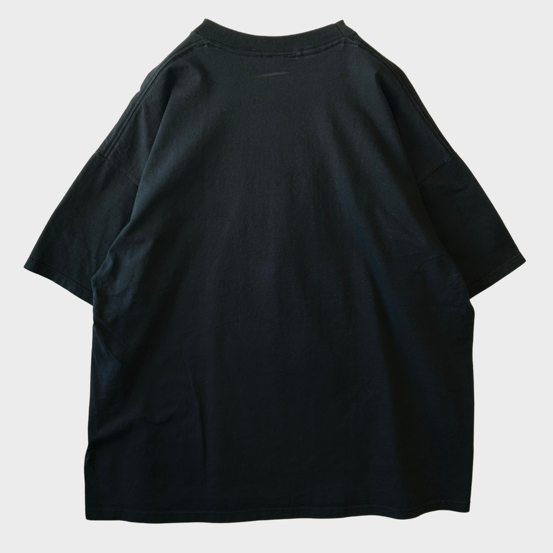 90's Disney Mickey Mouse tシャツ 黒(XXL)/B2449T