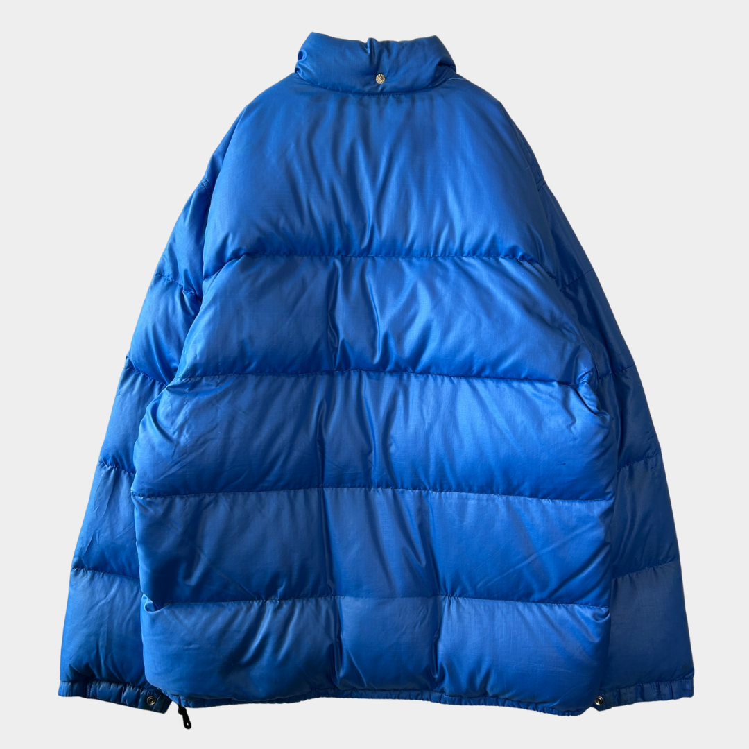 80's PIONEER モンゴメリーワード ナイロンダウンジャケット ブルー/A9868J-SO