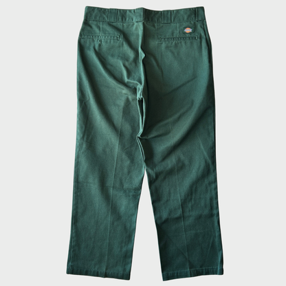 90's Dickies ディッキーズ ワークパンツ made in usa グリーン (サイズ不明)/A6068P-SO