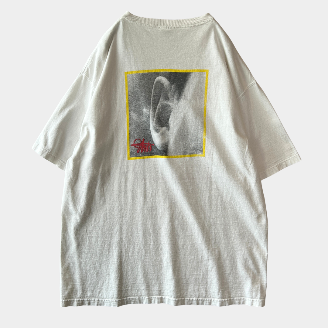 90's~00's Believe it. FUND FOR THE ARTS アートTシャツ 白(XL)/C1265T-SO