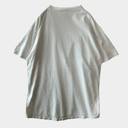90's Kermit カーミット フォレスト・ガンプ パロディーTシャツ マペット セサミ 白(XL)/C1094T-SO