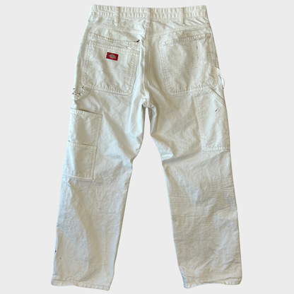Dickies ディッキーズ ペインターパンツ 白 ホワイト (W33/L30) /C0125P-SO