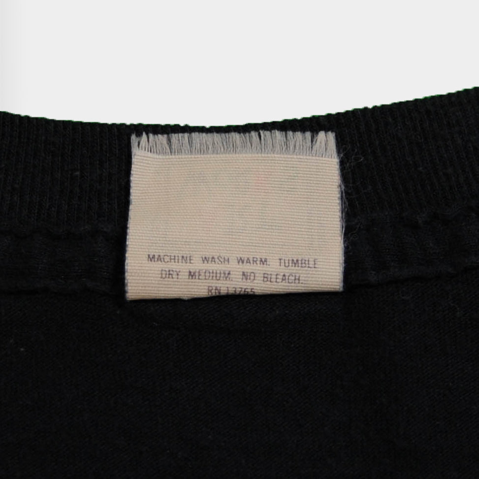 80's ART WORKS ナンバリングTシャツ 黒(XL)/A2794T-SO