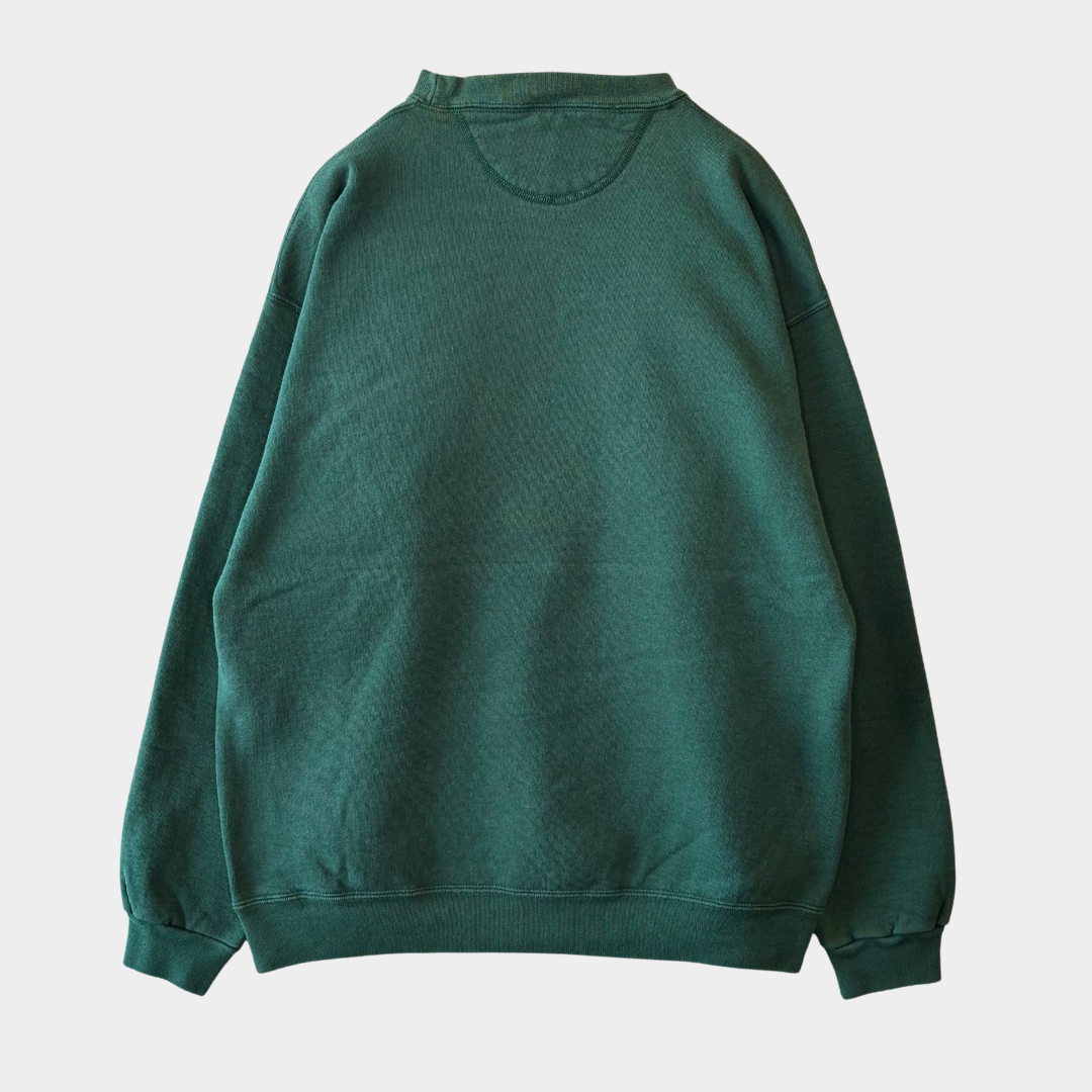 90's SOFEE USMC プリントスウェット ミリタリー グリーン(L)/A9622S-SO