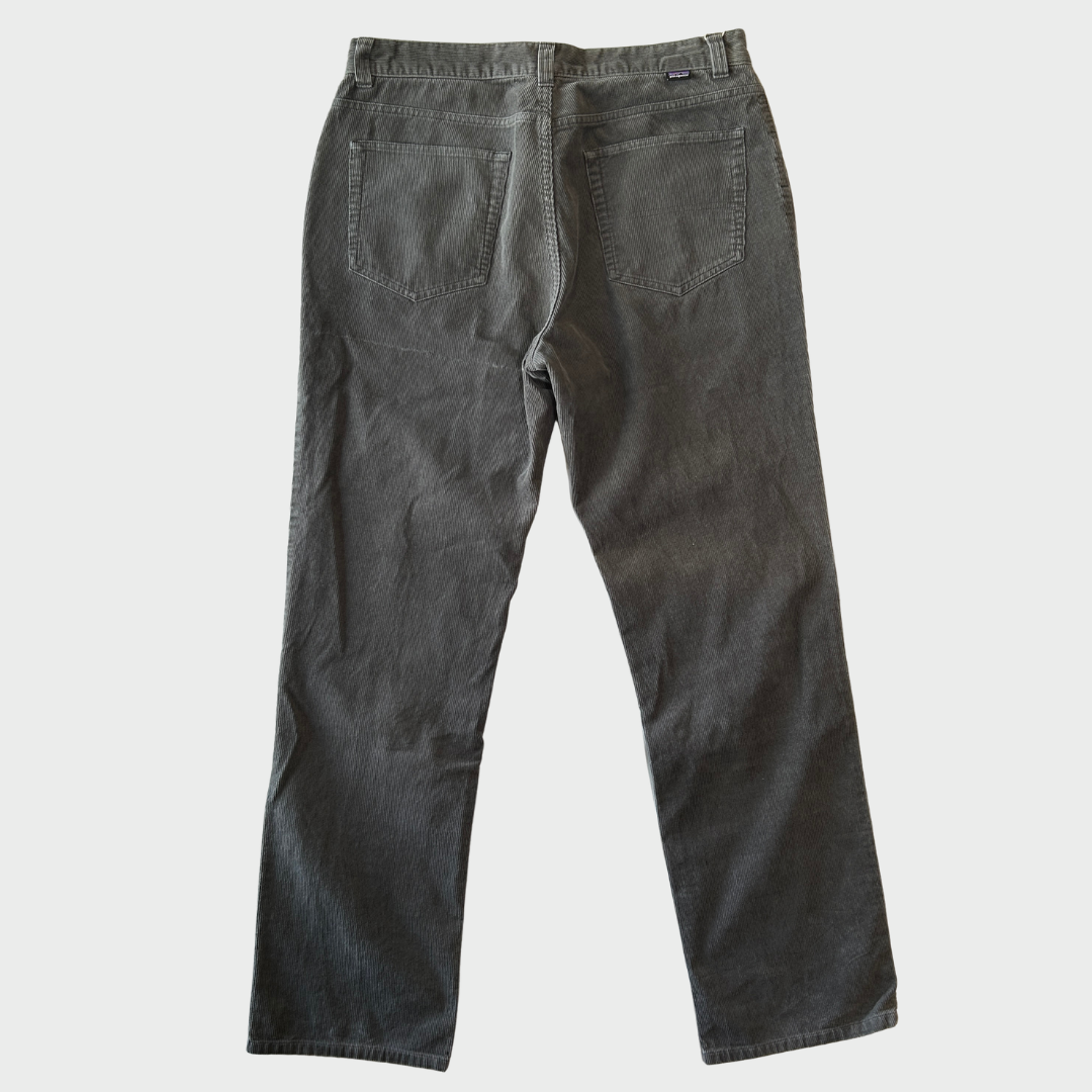 10's Patagonia パタゴニア  メンズ・コード・パンツ チャコールグレー(W35)/B4122P-SO