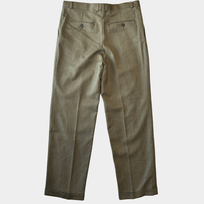 BUEBERRY LONDON バーバリー ２タックヘリンボーンスラックス /A9136P-SO