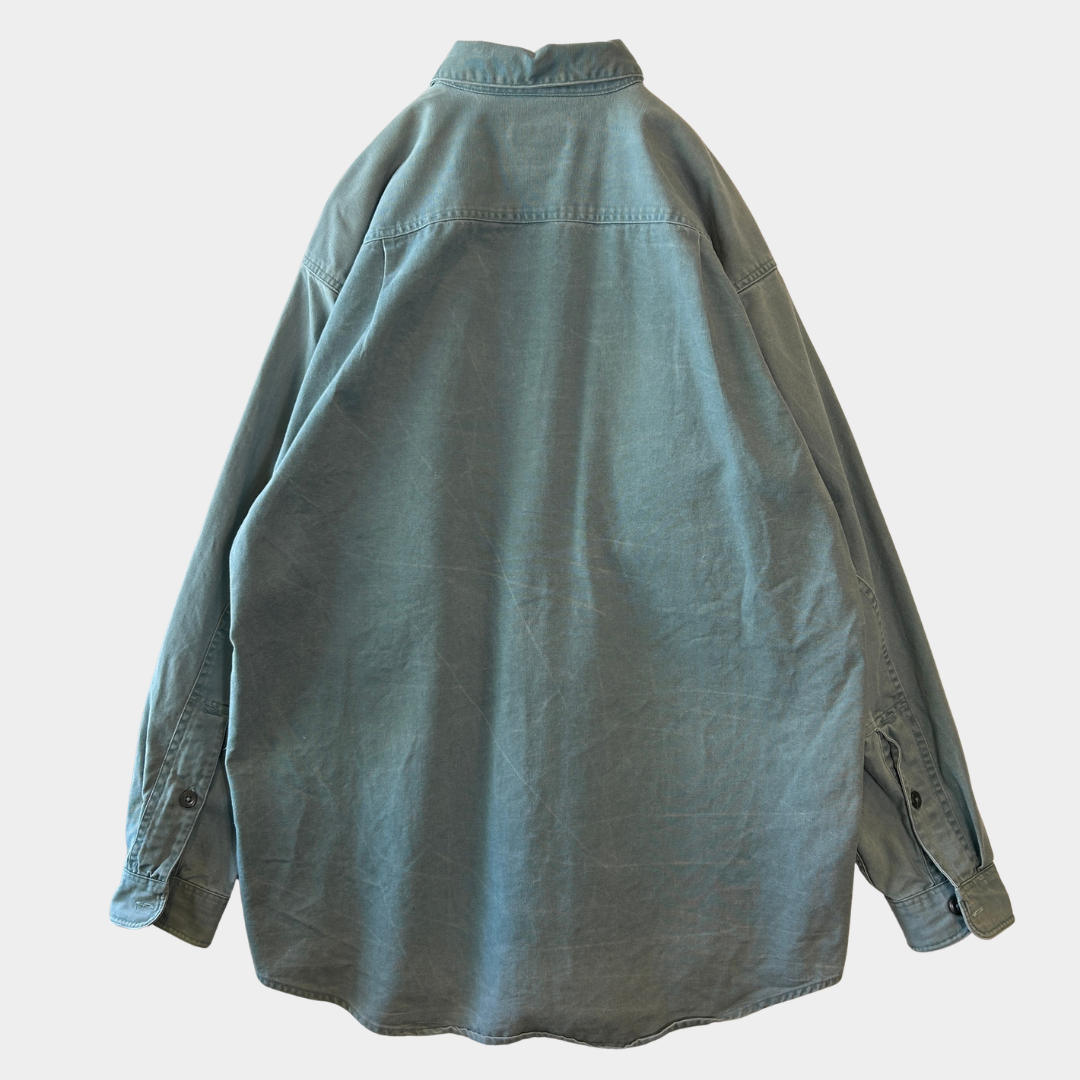 90's Patagonia パタゴニア キャンバスシャツ (L)/C1597SH-SO