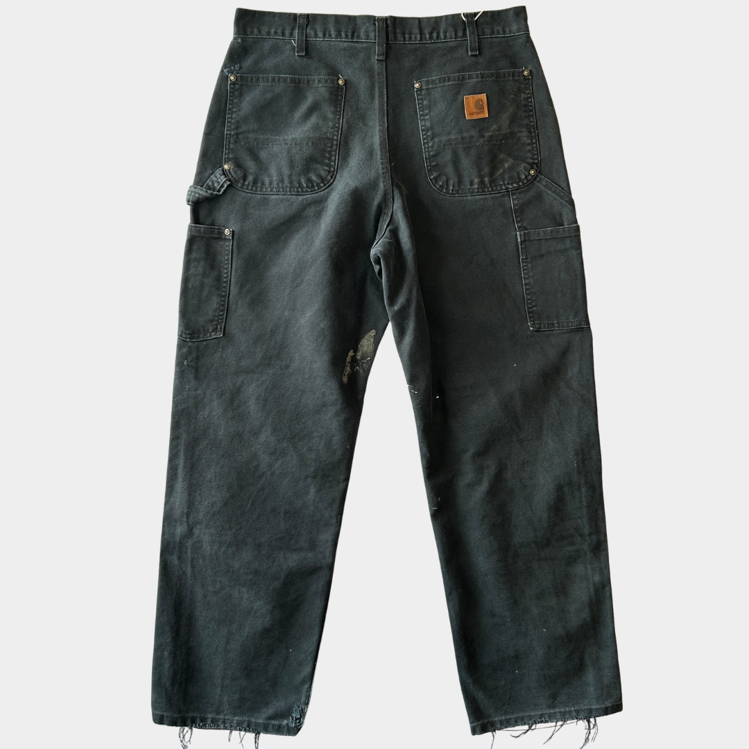 Carhartt カーハート ダブルニーワークパンツ B136 BLK (33×30)/C0929P-SO