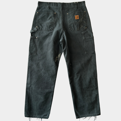 Carhartt カーハート ダブルニーワークパンツ B136 BLK (33×30)/C0929P-SO