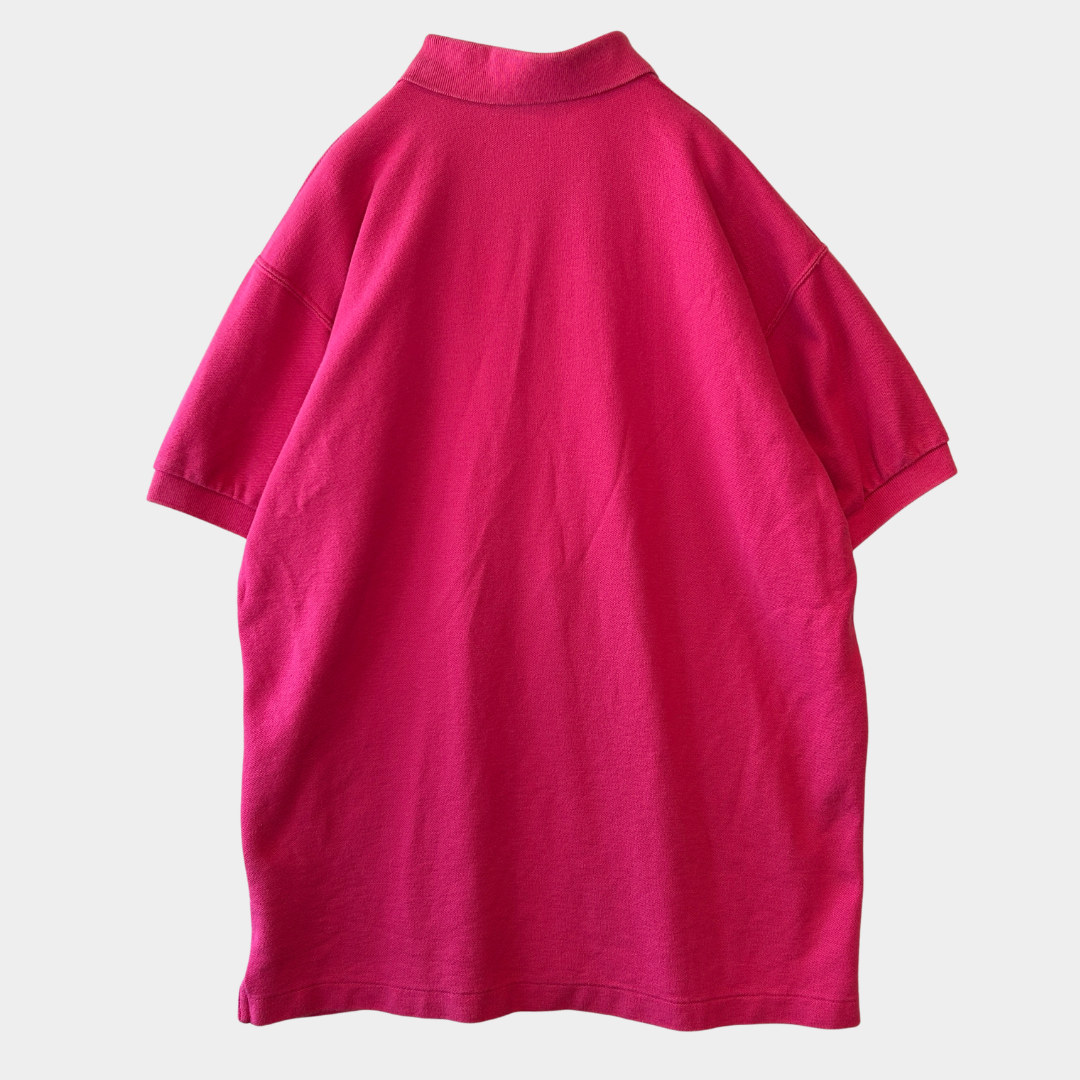 90's Patagonia パタゴニア 鹿の子ポロシャツ コットン ピンク(M)/C0924T-SO