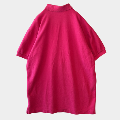 90's Patagonia パタゴニア 鹿の子ポロシャツ コットン ピンク(M)/C0924T-SO