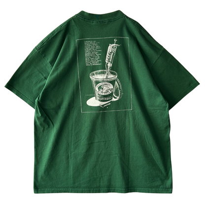 90's LEE Georgia Town ワシントンD.C. カレッジTシャツ 緑 (XL)/B2691T-SO