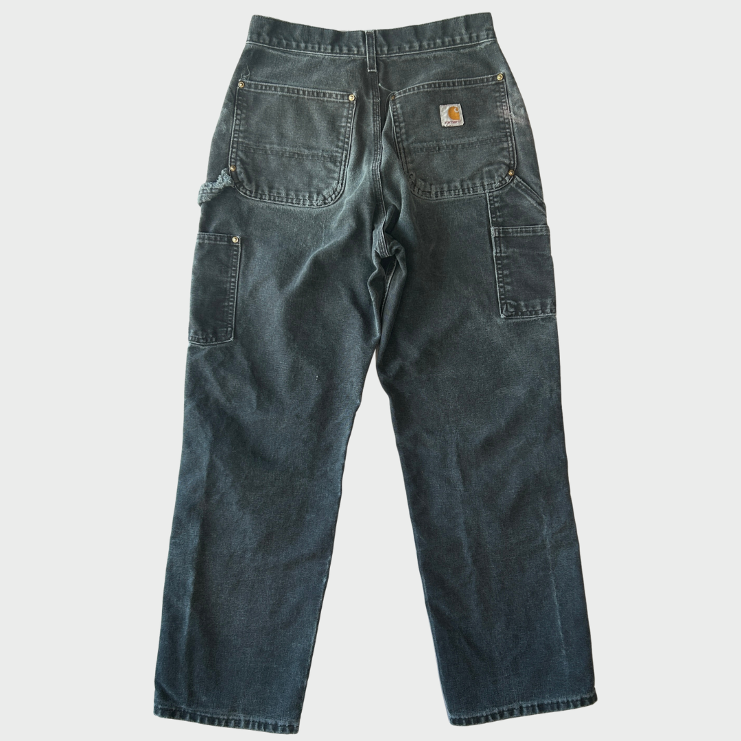 00’s Carhartt ダブルニー BLK ブラック (31×30)/C0453P-SO