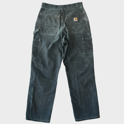 00’s Carhartt ダブルニー BLK ブラック (31×30)/C0453P-SO