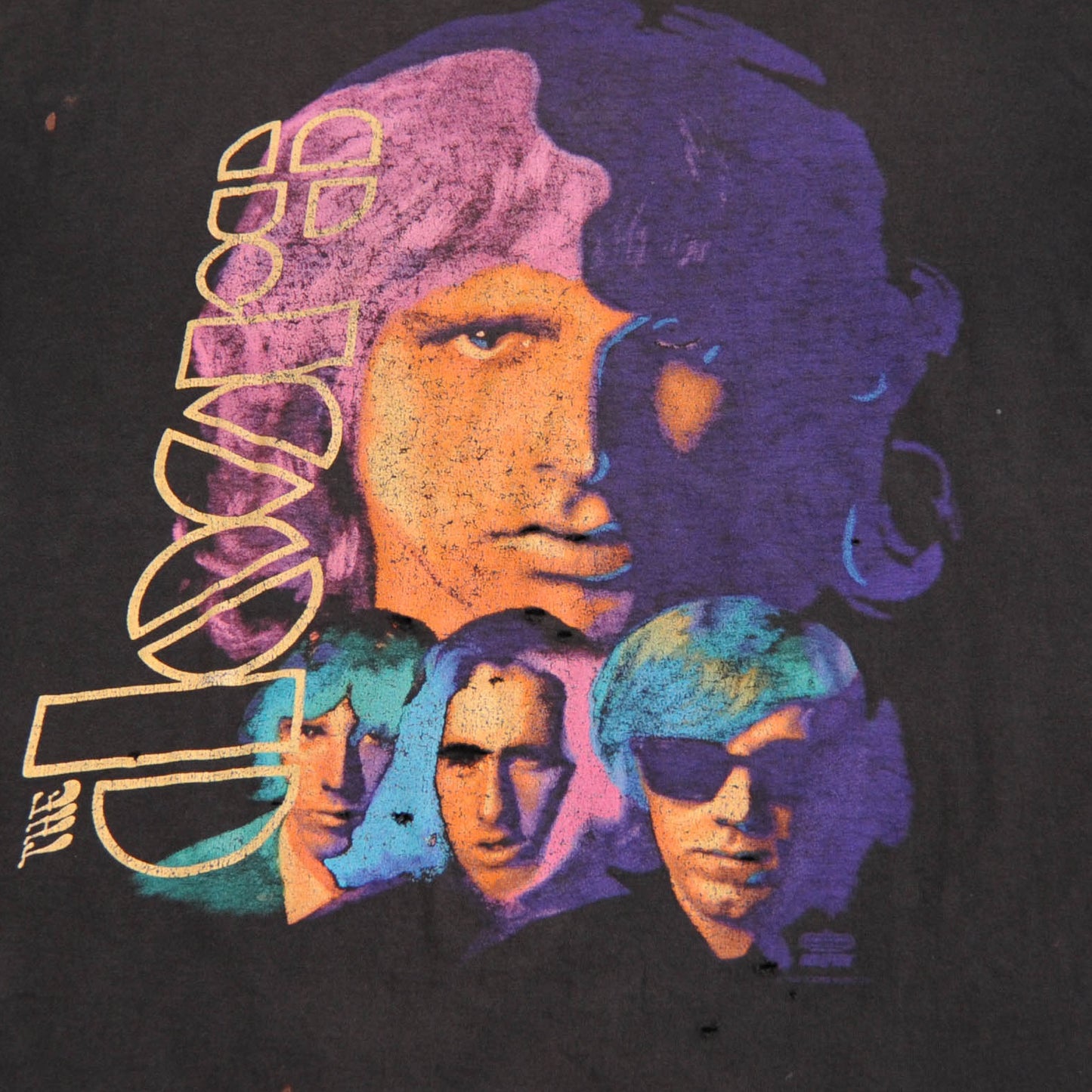 90's The doors no one gets out of Here alive Tシャツ 黒(XL)/A4088T-SO