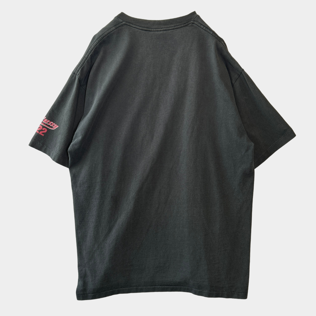 90's Stussy ステューシー Stussy London ロゴTシャツ　ブラック(XL)/C0743T-SO