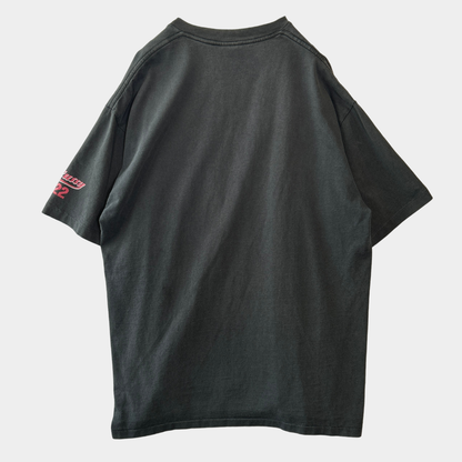 90's Stussy ステューシー Stussy London ロゴTシャツ　ブラック(XL)/C0743T-SO