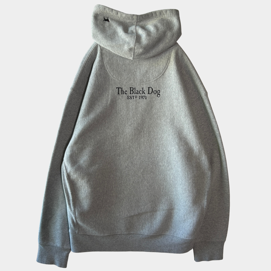 00's Black Dogs プリントスウェット リバースウィーブタイプ フーディ グレー (XXL)/B0579H-SO