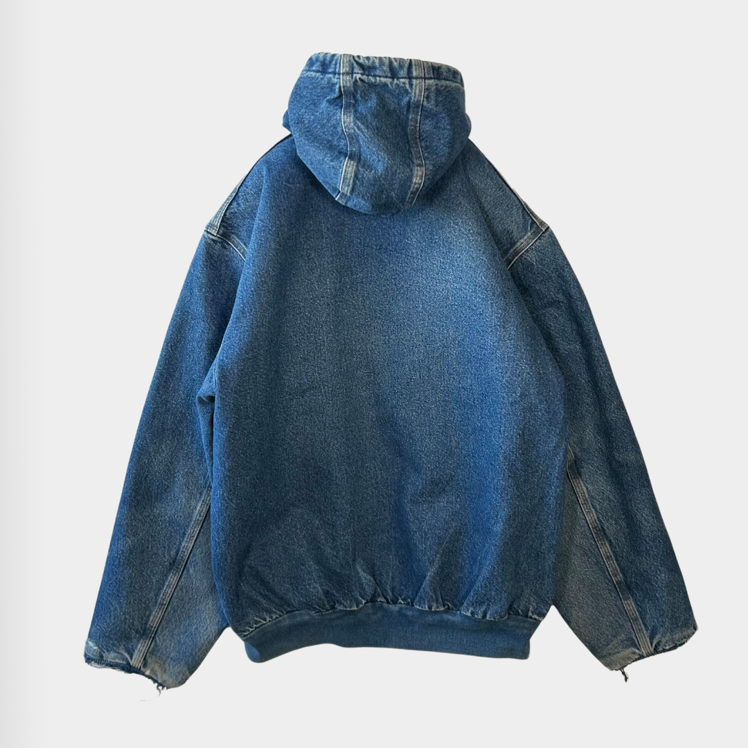 カーハート アクティブジャケット デニム J139 DST デザイン◎ 00's Carhartt カーハート アクティブジャケット J139 DST (L