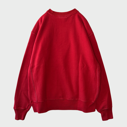 00's Champion Reverse weave リバースウィーブ US企画"CHAPMAN UNIVERSITY" カレッジスウェット 赤 (L)/B3512S-SO