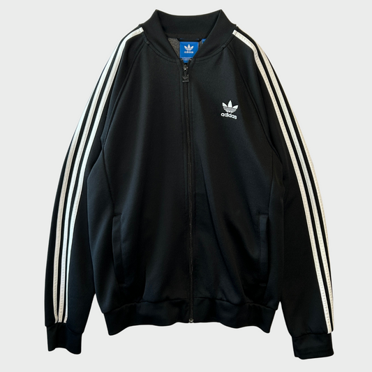 00's  Adidas  トラックジャケット 黒 L /B2546J-SO