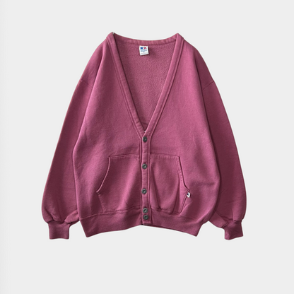 90's Russell Athletic ラッセル スウェットカーディガン(XL)/A5816S-SO