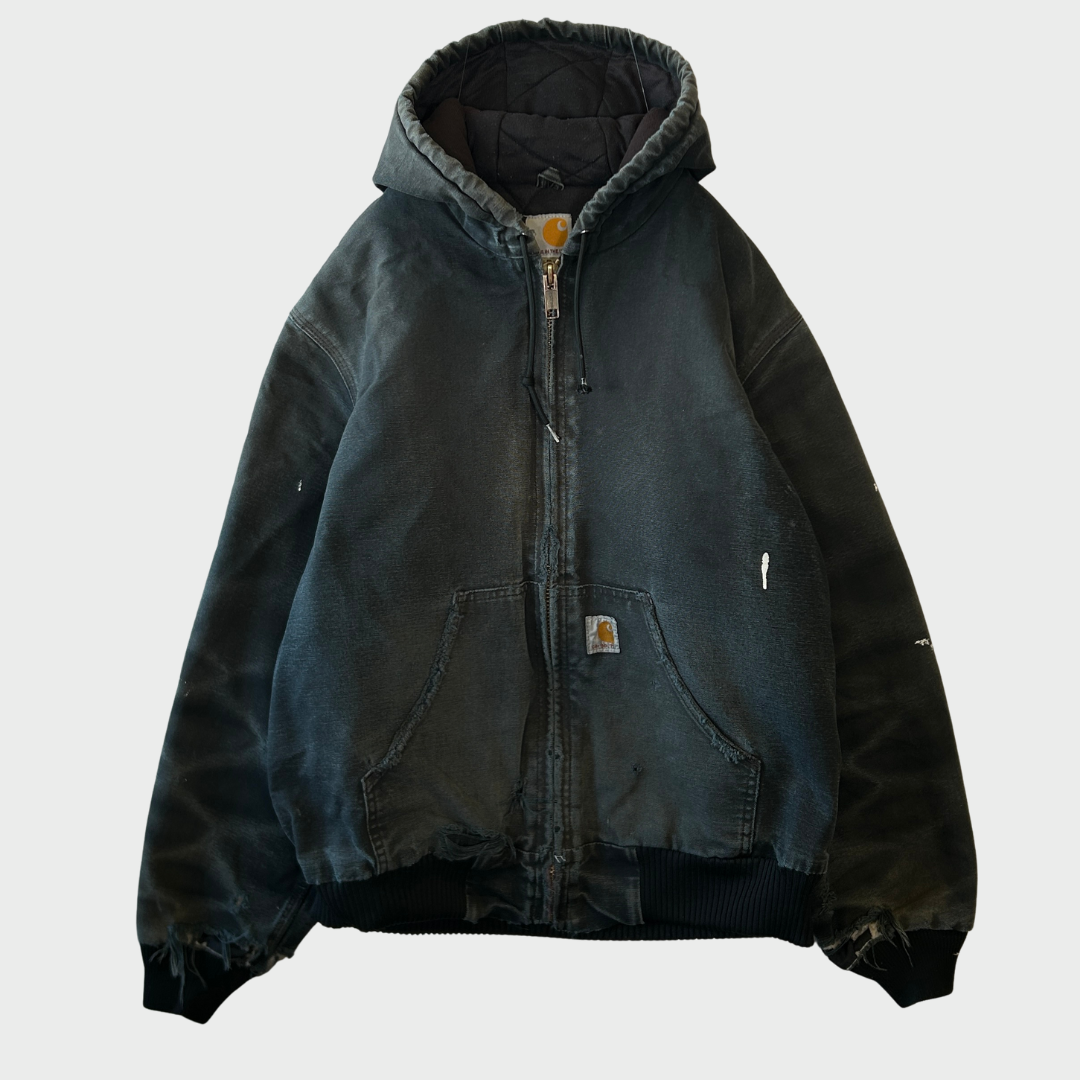 モ*ネ様 Carhartt アクティブジャケット　ブラック 00's Carhartt カーハート アクティブジャケット ブラック (M) /B3406J