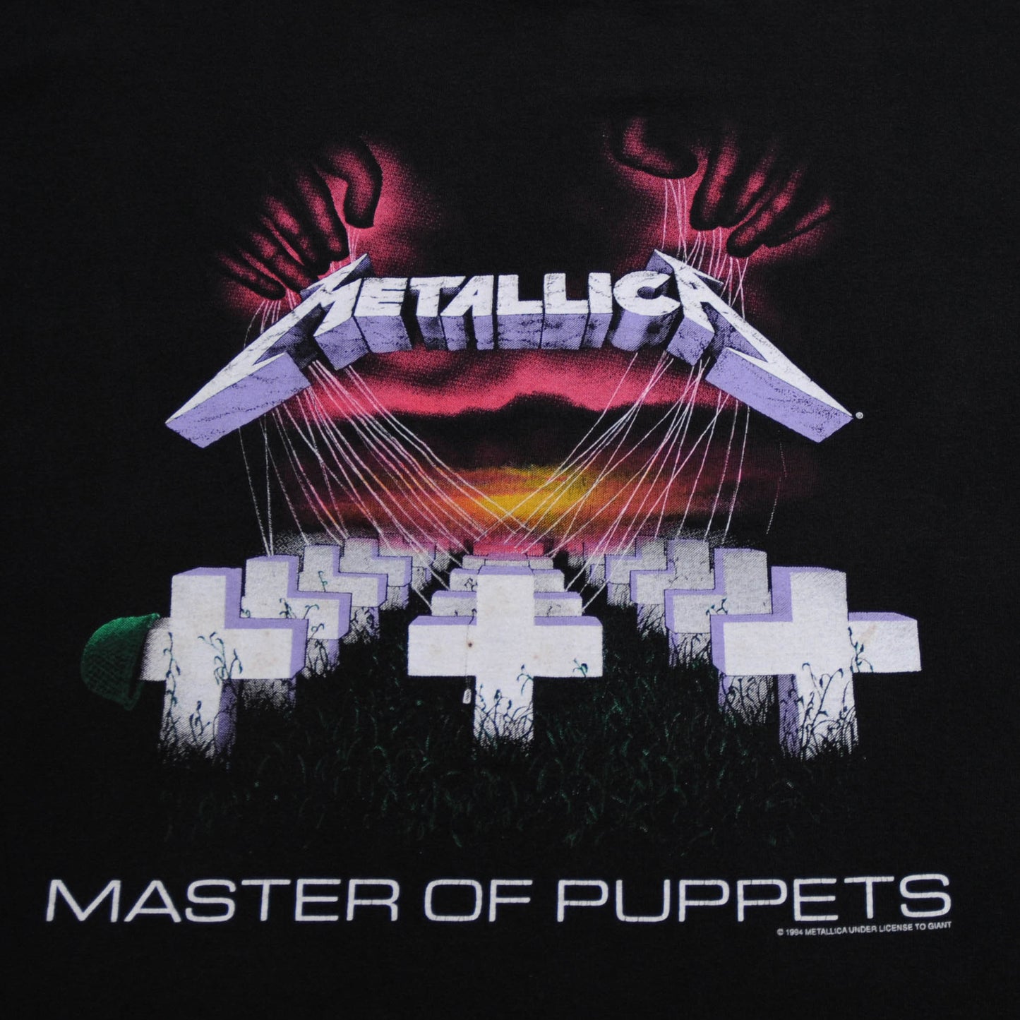 90's Metallica MASTER OF PUPPETS Tシャツ (L)/A1716T-S