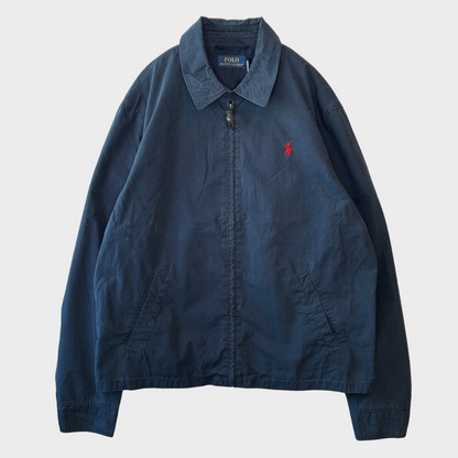 00's Polo Ralph Lauren スィングトップ 紺 (XL)/B1491O-SO