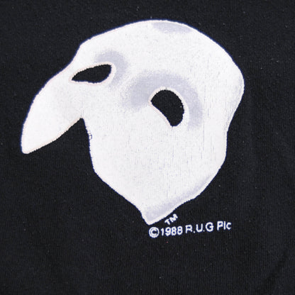 80's JERZEES The Phantom of the Opera スウェット 黒 (XL)/A1796S-SO