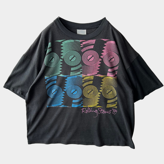 80's Rolling Stones THE NORTH AMERICAN TOUR 1989 (XL)/A6952T-SO