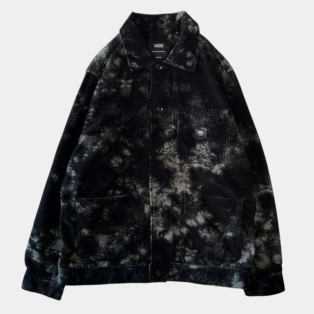 00's VANS コーデュロイ ドリルチョアコート 黒 (M)/C1566J-SO