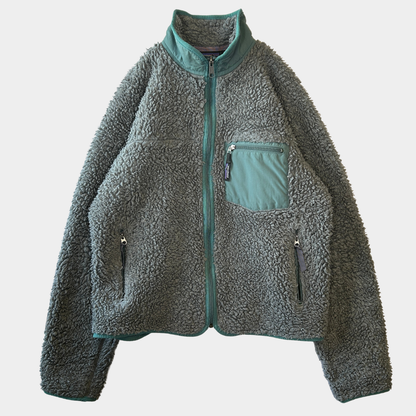 00's Patagonia パタゴニア クラシック レトロカーディガン チャコールヘザー/アスペン (M)/C0095F-SO