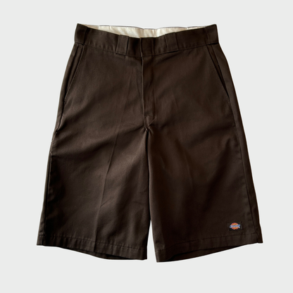 Dickies ディッキーズ ハーフパンツ ワークショーツ 42283 ブラウン (W32)/A7356P-SO
