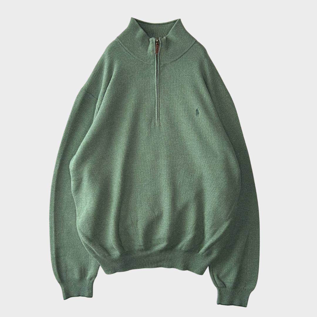 Polo Ralph Lauren ラルフローレン "pima cotton"コットンニット ミントグリーン (XXL)/B0308K-SO