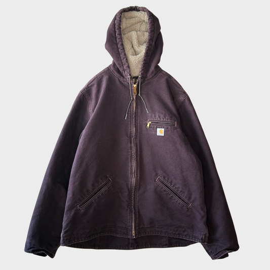 00's Carhartt カーハート Women's シエラジャケット 紫 (L)/A9789J-SO