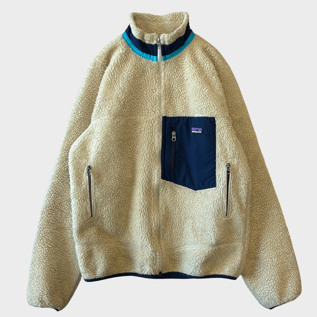 FA13 Patagonia パタゴニア レトロX ジャケット アイボリー (Men's S)/A5259F-SO
