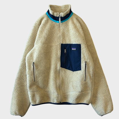 FA13 Patagonia パタゴニア レトロX ジャケット アイボリー (Men's S)/A5259F-SO